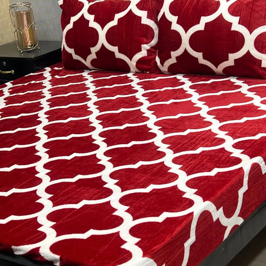 3-Piece Fleece Bedsheet Set