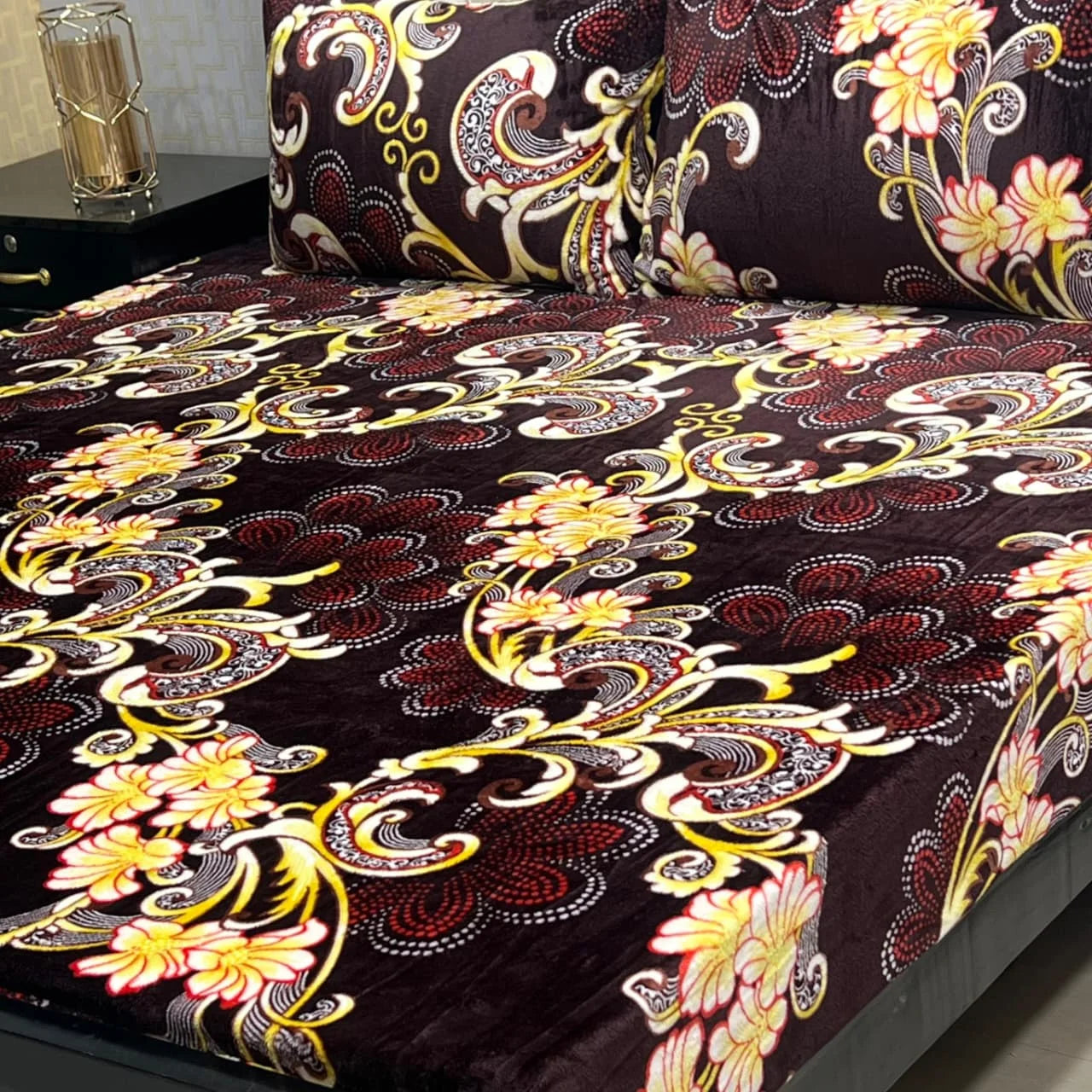 Fluffy Touch Fleece Bedsheet Set (3pc)