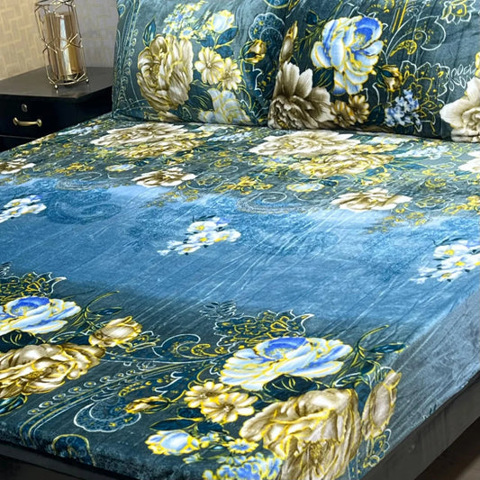 Royal Comfort Fleece Bedsheet 3pc