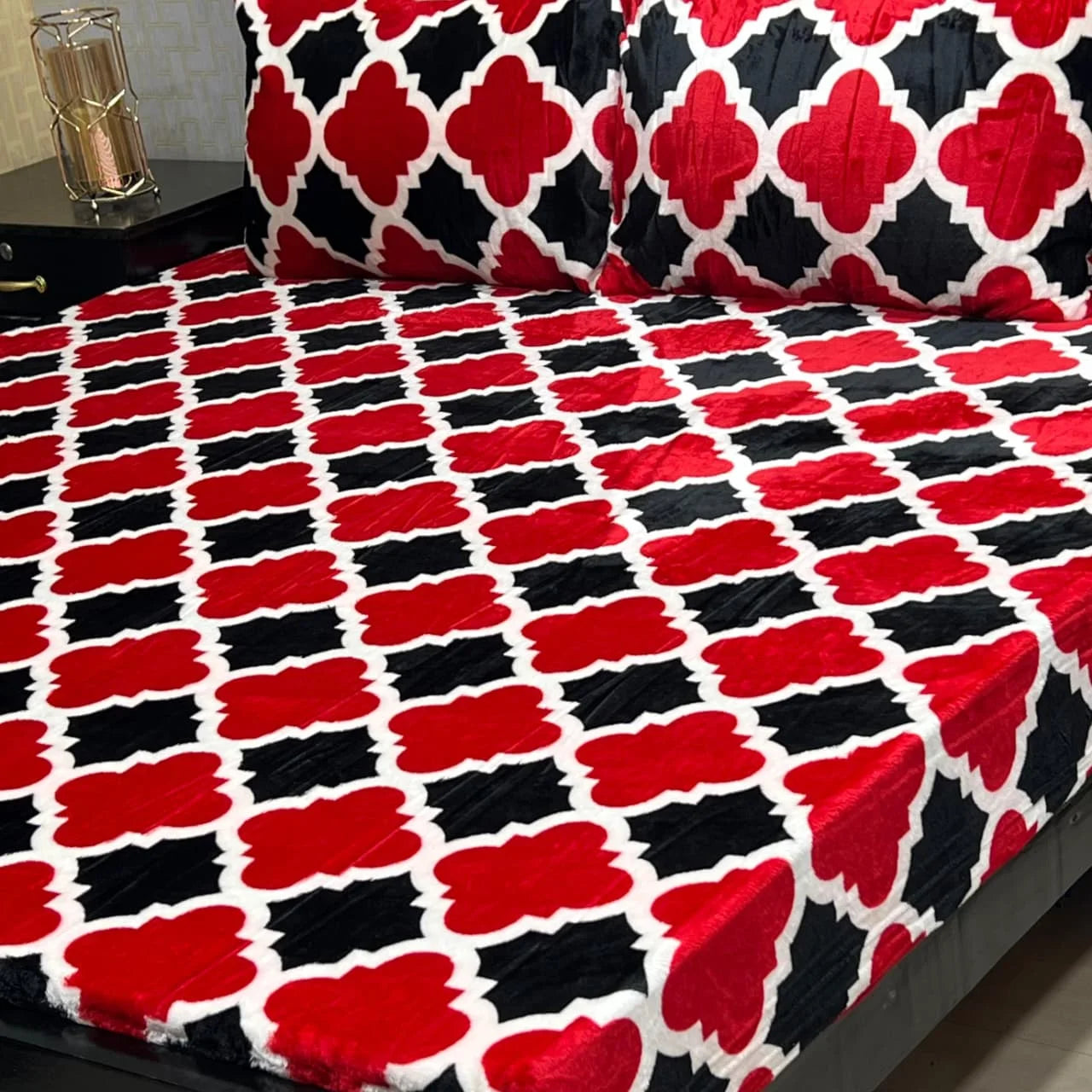 Winter Special Fleece Bedsheet (3pc)